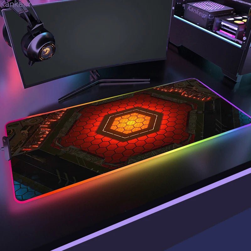 RGB Hexagonal Gaming Mouse Pad - Nuvariq Goods
