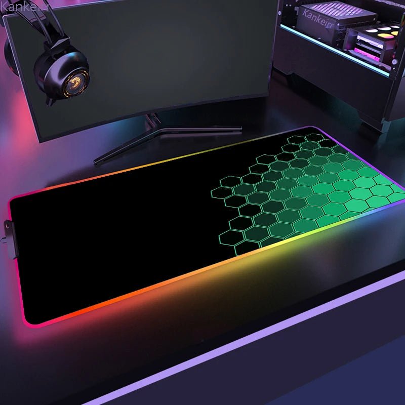 RGB Hexagonal Gaming Mouse Pad - Nuvariq Goods