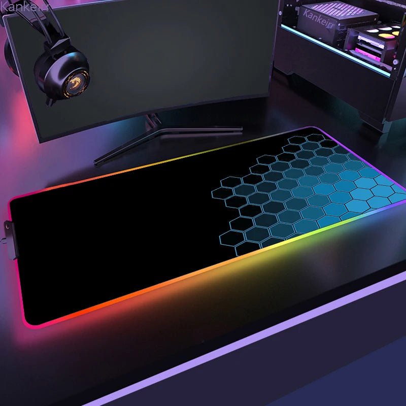 RGB Hexagonal Gaming Mouse Pad - Nuvariq Goods