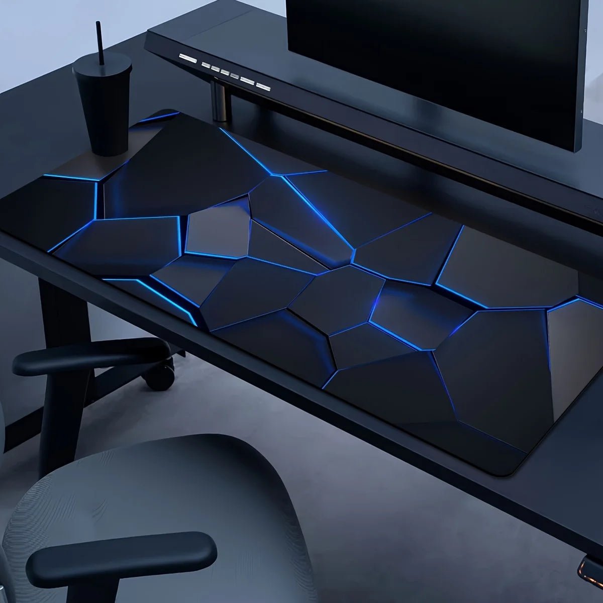 Line Geometry RGB Gaming Mouse Pad - Nuvariq Goods