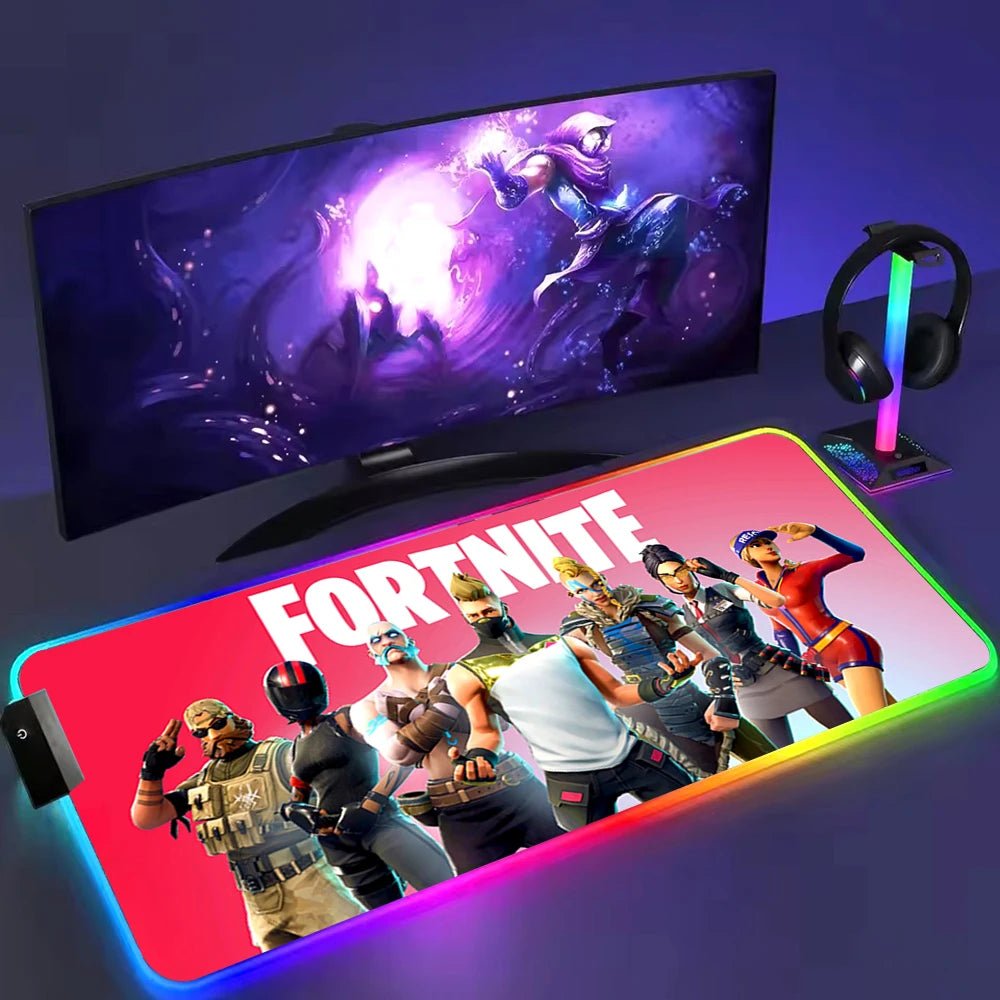 XXL RGB Gaming Mouse Pad – Battle Royale Edition - Nuvariq Goods