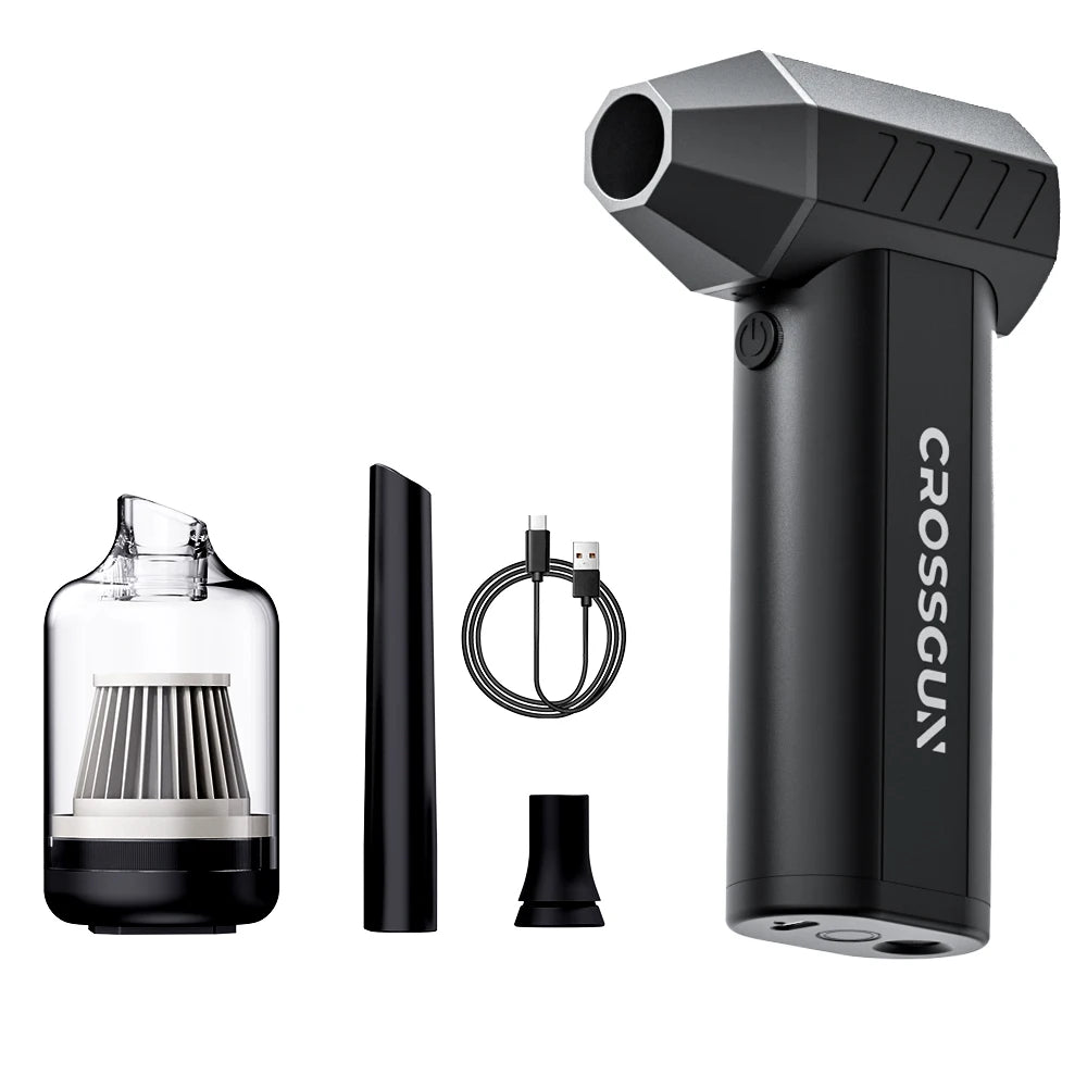 CROSSGUN X6 Pro Turbo Jet Fan – Handheld Dust Blower - Nuvariq Goods