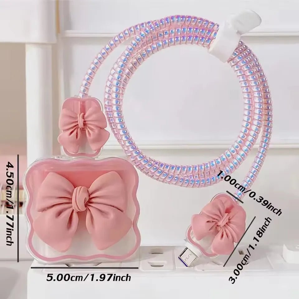 Phone Charger Cable Protector & Organizer Kit - Nuvariq Goods